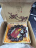 弥刻 小叶紫檀佛珠手串男女款 印度陈年老料檀木 高油密文玩手把件念珠 老料高油高密18mm13颗 实拍图