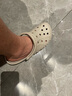 CROCS卡骆驰洞洞鞋男鞋女鞋夏季新款经典克骆格户外男士沙滩鞋凉鞋拖鞋 10126-2V3贝雅/卵石（尺码偏大） 41 -42(260mm) 实拍图