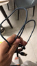 贝尔金（BELKIN） USB-IF认证Type-C轻柔编织快充线适用于苹果iPhone 15 Pro Max车载CarPlay充电数据线 A转Lightning 1米 蓝色 实拍图