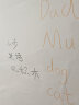 雷光静电白板贴儿童房可移除不伤墙画画的涂鸦墙壁贴纸吸附写字板墙贴 静电白板贴【90*200CM】 实拍图