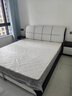 香丽华庭 皮床现代北欧大小户型双人床简约婚床实木软体床卧室家具 床+9D乳胶床垫+床头柜*1 1.5米*2米抽屉结构款 实拍图