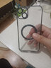 卡莱澳【不易发黄】苹果14Plus手机壳iphone14Plus/Max电镀磁吸保护套带镜头膜全包超薄防摔壳 黑色 实拍图