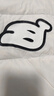 B.Duck小黄鸭童装儿童羽绒服冬季男童保暖正反两面穿外套 白色（双面穿） 150 cm 实拍图
