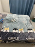 雅鹿牛奶绒毛毯被子冬季加厚毯子学生午睡毯家用空调毯单人珊瑚绒盖毯 小情调【可铺可盖,四季皆宜】 180*200cm【毛毯单件】 实拍图
