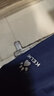 KELME /卡尔美春秋运动长裤男休闲纯色直筒针织卫裤跑步训练运动裤 深蓝色【印花LOGO】 L 175 实拍图