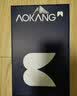 奥康（Aokang）男鞋商务休闲皮鞋夏季真皮透气镂空打孔洞洞皮鞋一脚蹬软底驾车鞋 黑色 44 实拍图