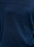 颜域简约纯色短袖T恤女夏装新款时尚气质ol通勤直筒显瘦上衣 深蓝 XXL 实拍图
