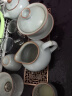 不拙汝窑茶具整套高档套餐茶具家用功夫茶具套装 天青向蓉乐道版套装 实拍图