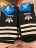 阿迪达斯（adidas）三叶草袜子 新款运动休闲袜子男袜女袜经典跑步透气三双装袜子  JC9288/三双装 白色 43-46码 实拍图