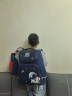 Vnine City香港第九城堡 小学生书包男孩女生1-3-5年级儿童减负书包抑菌一体式打开双肩背包 宇航员蓝 晒单实拍图