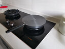 MAD SHARK导热板煤气灶导热盘德国家用解冻盘珐琅锅防烧黑导热片 带手柄+直径28CM+厚度3mm 实拍图