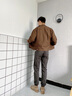 Fitti Pahris轻奢牛皮男鞋2025夏季新款鞋子男防臭防滑休闲皮鞋男跑步运动男鞋 黑色【品牌男鞋】限量款 41 实拍图