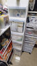 JEKO&JEKO厨房置物架收纳柜蔬菜置物架落地多层可移动窄缝零食储物柜碗柜 面宽22CM 五层带滑轮【经典款】 实拍图