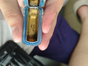 ZIPPO打火机夜光流沙套壳机芝宝煤油防风网红送男友情人节生日七夕礼物 笑脸蓝色【油+火石+礼盒+礼袋】 实拍图