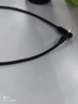 CABLE CREATION一绳3.5mm公对母音频延长线台式机笔记本电脑DVD手机MP3接耳机音响麦克风加长连接音频线 黑色弯头 3节 0.45米 实拍图
