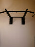 自游人室内引体向上器家用墙上单杠沙袋架子家用健身器材室内墙体单杠 升级版黑色 实拍图