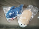 名创优品（MINISO）海洋系列鲨鱼公仔女生可爱毛绒玩具玩偶家居场景摆件柔软沙发抱枕 深色鲨鱼25*50cm抱枕 实拍图