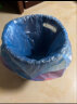 Jepoo手提抽绳垃圾袋加厚彩色断点式45cm*50cm大容量垃圾桶袋 5卷共75只 实拍图
