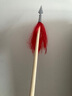 红缨儿童表演软硅胶红樱枪武术长矛头舞蹈玩具小孩 总长80厘米儿童硅胶枪头红缨枪 实拍图