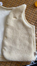 戴维贝拉（DAVE＆BELLA）婴儿马甲儿童上衣男童坎肩洋气宝宝衣服女童背心冬季新款童装 奶黄色【现货】DB4237450 110 cm（建议身高100-110cm） 实拍图