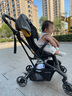 DearMom A7双向轻便一键折叠收车可坐躺高景观可登机多功能婴儿车 优雅豹 实拍图