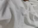 美罗邦（Meloban）100%纯棉长袖t恤男薄款宽松秋衣春秋季纯色打底衫大码上衣服男装 豆绿色【100%纯棉】 L【建议120-135斤】 实拍图