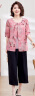 俞兆林中老年女装妈妈装短袖套装奶奶装夏装两件套 Y244A1810 晒单实拍图