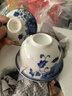 豪祥（HAOXIANG） 轻奢高档单个三才盖碗家用办公陶瓷功夫茶具紫砂敬茶碗泡茶器 国色天香青花盖碗 实拍图