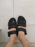 特步男子凉鞋春夏舒适休闲沙滩鞋魔术贴潮流运动凉拖鞋户外鞋982219171533 黑 40码 实拍图