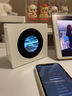 川小藏生日礼物男生送朋友女生男士圣诞节惊喜高档时钟蓝牙音箱桌面摆件 【冰川白 360°音效】礼盒+礼袋 悬浮歌词+动态壁纸+白噪音+时钟 实拍图