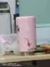悠家良品（UPSTYLE） 儿童保温杯吸管水杯子316不锈钢宝宝运动水瓶幼儿园男女小学生 【单杯】兔子旅行 350ml 实拍图