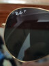 雷朋（RayBan）太阳镜经典飞行员偏光男女款墨镜开车驾驶钓鱼防晕眩眼镜0RB3025 001/58金色镜框绿色镜片 尺寸58 实拍图
