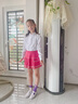 衣诺坊儿童衬衫白色长袖衫衣六一演出服打底衫女童衬衫大合唱T恤 实拍图