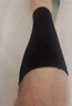 旅途时光 护脚腕脚踝保暖薄款棉质男女脚脖子脚后跟睡觉保暖套踝关节保暖 黑色【棉款】体重90-180斤 实拍图