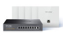 TP-LINK AX3000面板AP全屋WiFi6 家用商用企业无线mesh组网双频千兆9口AC一体机+5AP白色薄款易展版套装 实拍图