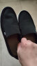 布舍元（BUSHEYUAN）休闲帆布鞋老北京布鞋一脚蹬懒人板鞋单鞋男士331-1711 黑色 40 晒单实拍图