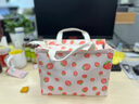 昌木子（CAMUZ）日式饭盒袋 上班族保温便当包 饭袋高颜值可爱 幸运包-草莓款 实拍图
