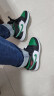 耐克（NIKE）【潮】Air Jordan aj1板鞋男女新款高帮休闲跑步运动耐磨篮球鞋 554725/554724-067/黑绿脚趾 37.5 实拍图