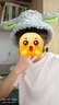 帝行（DIXING）小羊帽子女秋冬渔夫帽可爱冬季毛绒耳朵毛茸茸月子保暖羊了个羊帽 灰色小羊帽 实拍图
