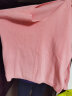 迪菲丽格粉色毛衣女2022年春季新款慵懒风宽松套头V领奶系穿搭针织上衣 图片色 S 晒单实拍图