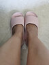 麦乐朵浴室拖鞋女夏天家居家用室内卫生间洗澡漏水镂空速干防滑凉拖鞋男 粉色【漏水加厚底】 37-38码 实拍图
