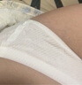 猫人孕妇内裤女纯棉100%抗菌裆婴儿棉女士内裤V型托腹孕早晚期三角裤 圆纹+菱形+华夫格+花朵- 4条 M 【建议体重80-100斤】 实拍图