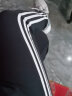 阿迪达斯（adidas）男裤 2024夏季新款运动裤跑步健身训练休闲裤子三条纹舒适长裤 HI3280/黑色小脚裤 S(175/76A) 实拍图