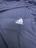 阿迪达斯（adidas）T恤男 2025夏季新款运动服健身训练休闲时尚舒适圆领短袖体恤上衣 黑色/胸前小标/全棉透气 L (180/100A) 实拍图