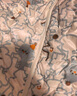 巴拉巴拉童装婴儿连体羽绒服轻薄羽绒服宝宝衣服冬装抱衣爬服男童女童 白蓝色调00318 80cm 实拍图