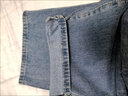 真维斯（Jeanswest）女装牛仔裤子时尚港风2025春夏季新款显瘦直筒裤休闲百搭长裤GYP A雾霾蓝8520（直筒长裤） 版型偏大建议拍小一码 28 实拍图