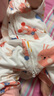 七彩博士婴儿分腿睡袋春夏季竹棉棉儿童防踢被子厚款可拆袖长袖宝宝防着凉 萌兔粉-春秋双层薄款 M码 实拍图