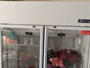 煦雪 鲜花保鲜柜花店冷藏风冷无霜立式花艺花柜鲜花店商用节能高端展示柜冰箱冰柜 双门白色鲜花保鲜柜 实拍图