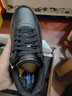 斯凯奇（Skechers）男鞋休闲皮鞋商务通勤黑色工作鞋简约百搭黑色运动板鞋210835 全黑色/BBK 40 实拍图