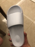惠夫人拖鞋 男夏天室内浴室防滑洗澡eva软底塑料居家居家用情侣凉拖鞋 时尚升级 灰色 40-41 （适合39-40码穿） 实拍图